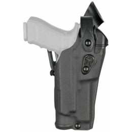 Safariland 6360RDS-1582-131 - Fits STI Staccato P Duo 9mm w/ Optic & Light  (RH, Plain Blk)