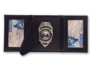 Police Law Enforcement Badge Bifold Wallet